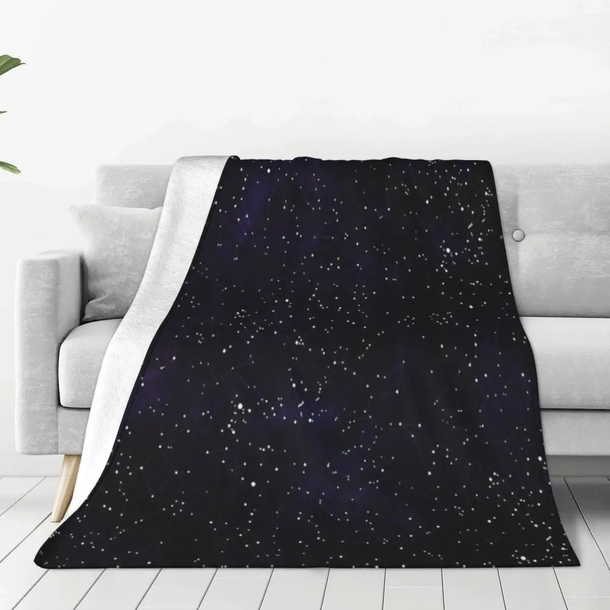 Northern Hemisphere Constellations blankets Warm Flange blankets Soft and comfortable blanket picnic blanket birthday gift