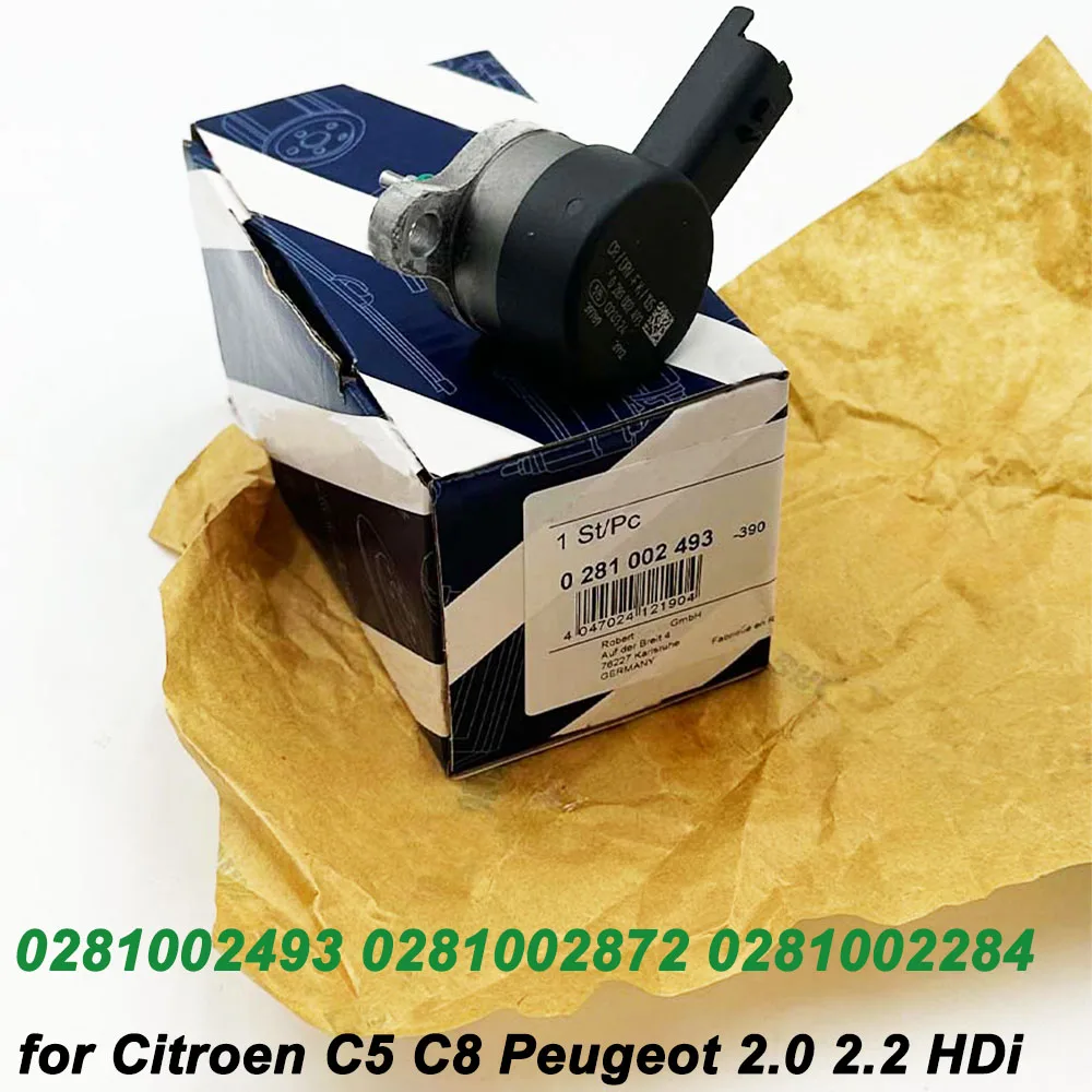 

Новый регулятор давления системы Common Rail 0281002493 0281002872 0281002284 для C-itroen P-eugeot 2,0 2,2 HDi 193338 193325