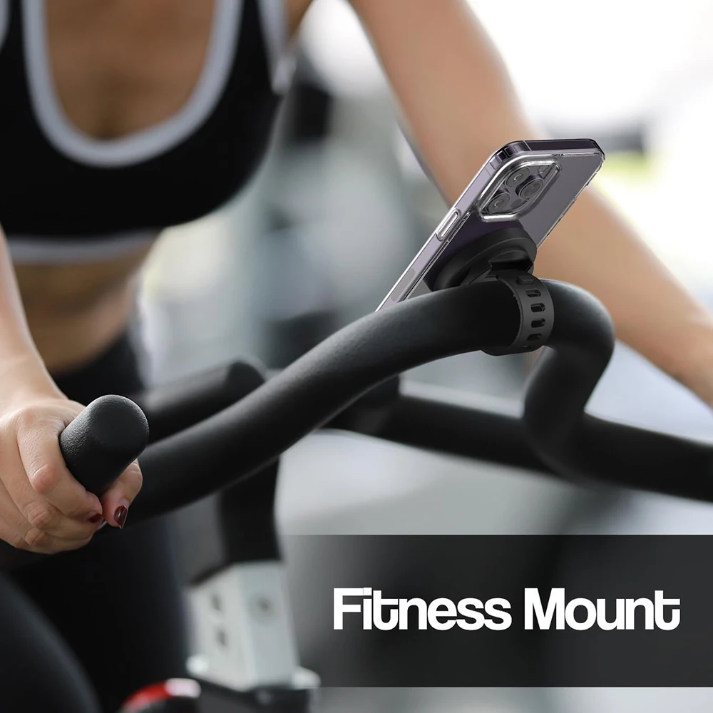 Do magnetycznego uchwytu ssącego MagSafe Uchwyt na telefon komórkowy Pasek na nadgarstek 360 °   Uchwyt obrotowy do iPhone'a do fitnessu sportowego — zdjęcie produktu 3