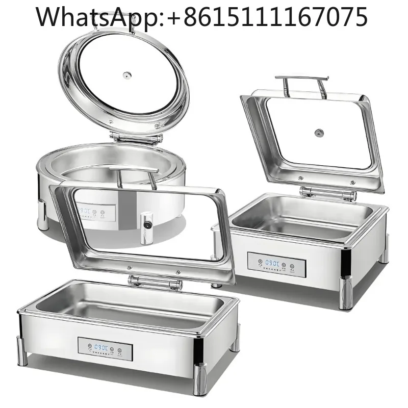 201 Electric Waterless Heating Stove Hotel Catering Food Warmer Hot Pot Heating Equipment