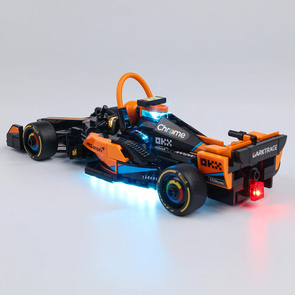 Led Light Kit For 2023 McLaren Formula 1 Race Car 76919 Building Blocks Lighting Set No Model