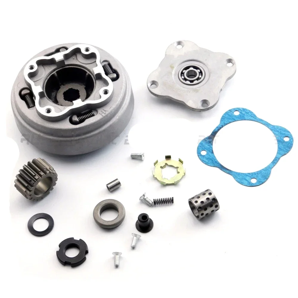 

18T Complete Manual Clutch Assembly WITH ACCESSOR 110cc 125cc 110 Clutch Pad For PIT Bike Trail Dirt Quad ATV Thumpstar Dune