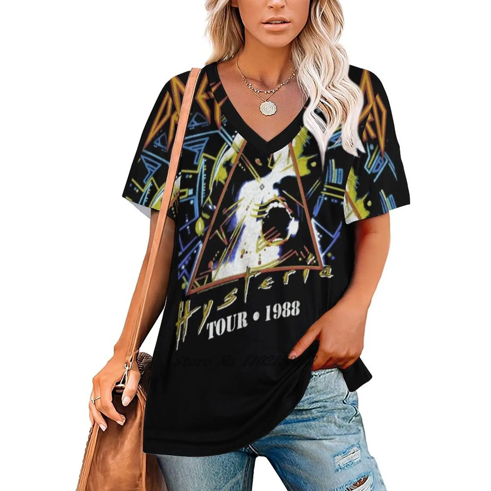 Around Def 1998'S Women V Neck T-Shirt Casual Sexy T Shirts Hollow Out Zipper Pullover Top Long Sleeve Maskes Youtube 1 2