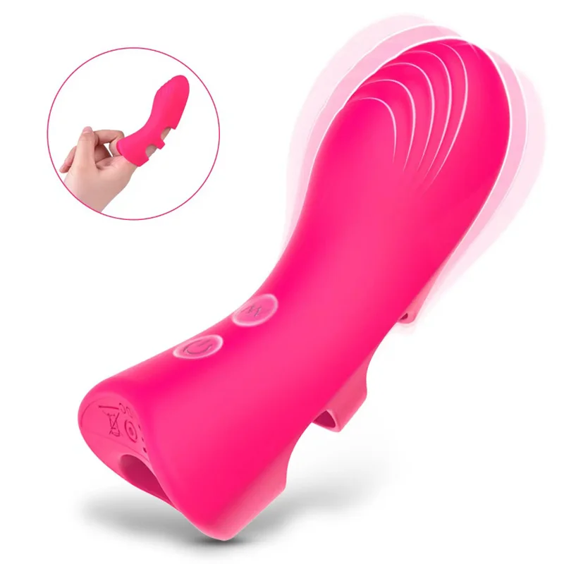 Finger Vibrator 10 Modes G spot Clitoris Massager For Women Masturbation Erotic Sex Toys Vibrating Egg Couple Flirting Adult 18