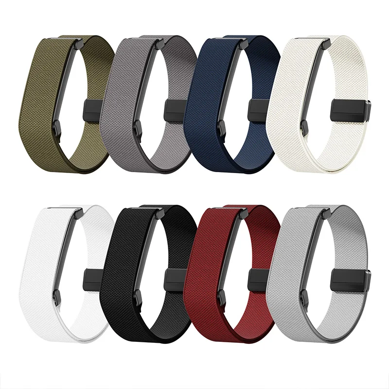 Neues Magnetisches Nylon-Schlaufenarmband für Google Fitbit Air Loop Atmungsaktives Armband Ersatz-Zubehör – Detail 1