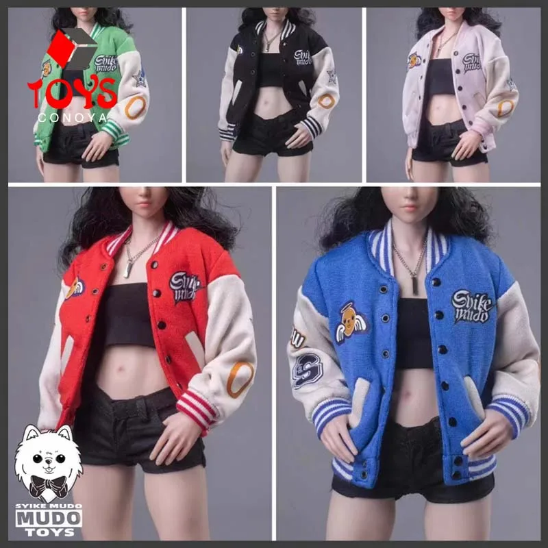 In Stock CTC-004 1/6 Scale Baseball Uniform Jacket Cardigan Clothes Model Fit 12-inch TBL PH Soldier Action Figure Body Dolls