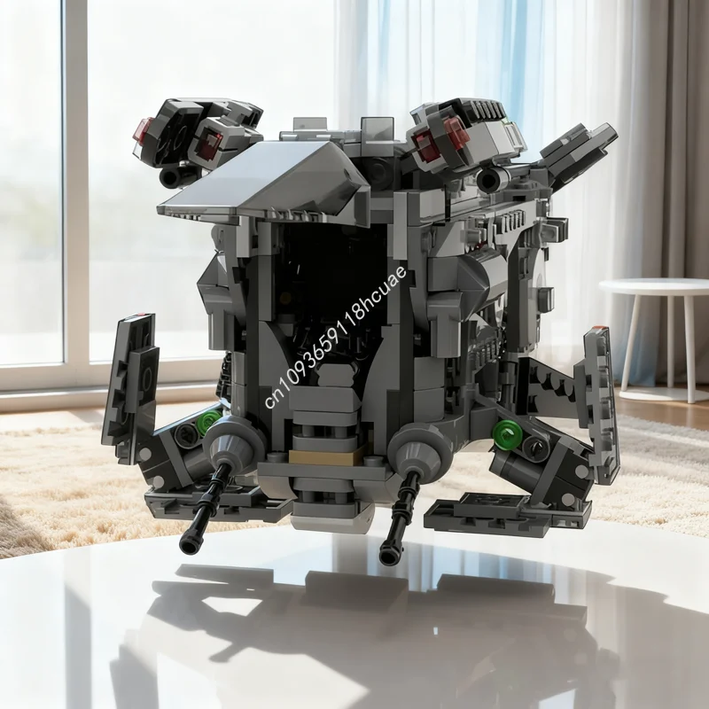 

665pcs MOC LAAT Le Patrol Gunship Star Battle Model Building Blocks Construction DIY Toy Creative Christmas Gift Education Kids