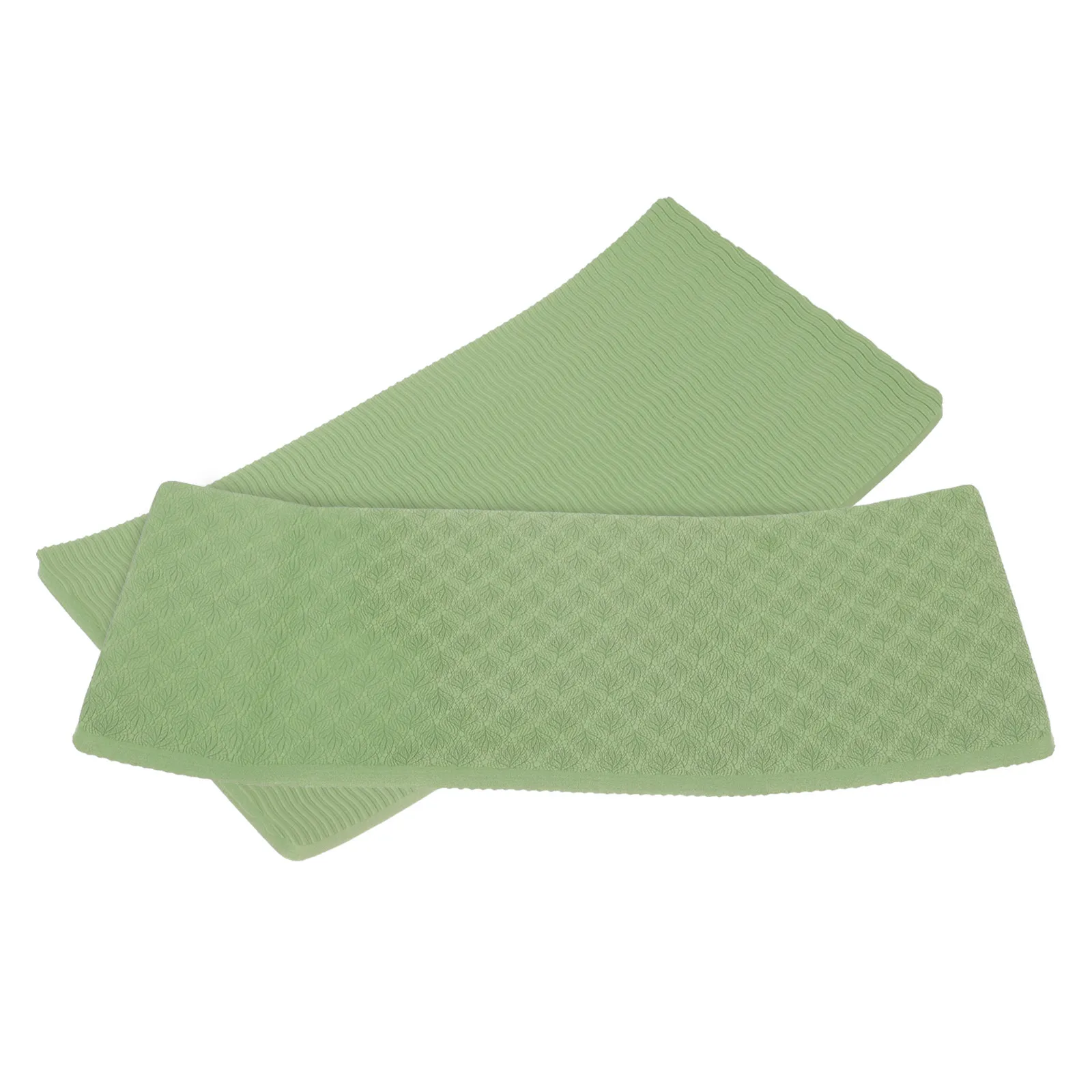 1Pair Professional Anti-Skid Yoga Kneeler Mat Knee Pads for Floor Grip Stability Balance Yoga Supply Household Fitness Pad