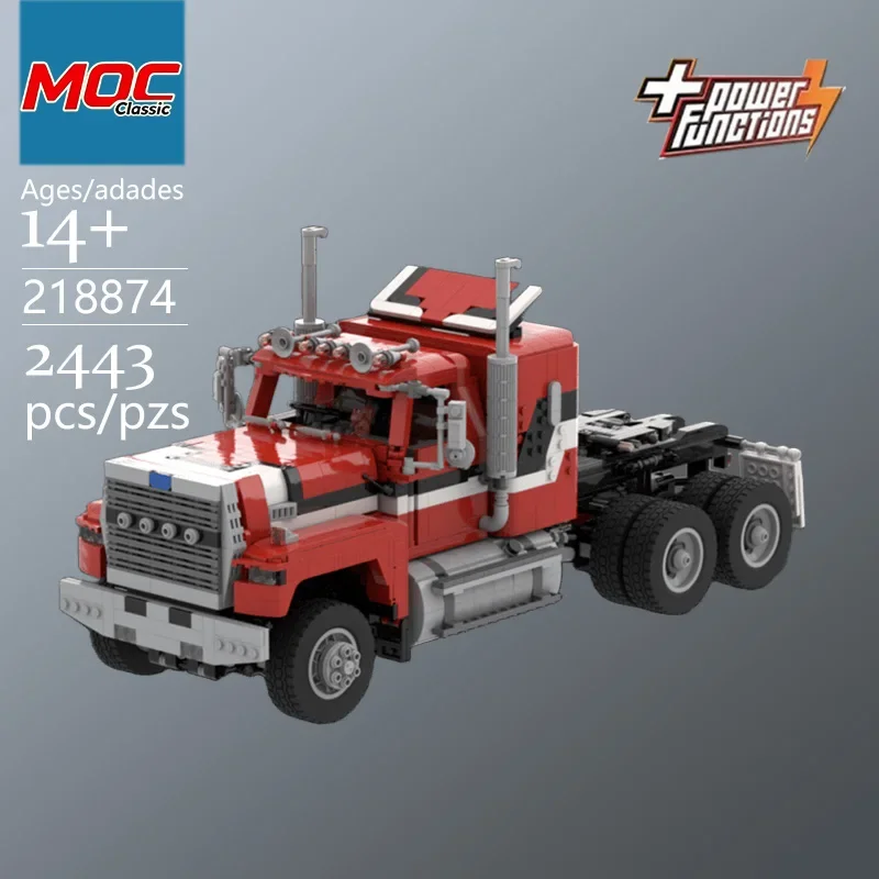 New Design MOC 1:17 LTL 9000 6X6 Arocs Truck Technic Technic Model - Trendy Educational Toy - Casual Building Game Toy For Gifts