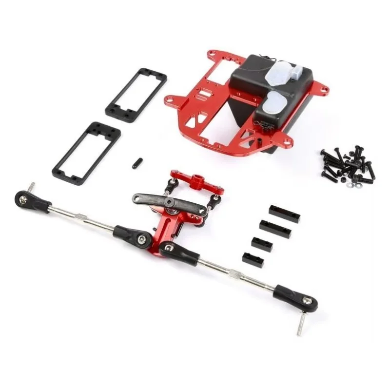 Aluminum Symmetrical Push-Pull Steering Kit for Rovan HPI Baja 5B 5T 5SC