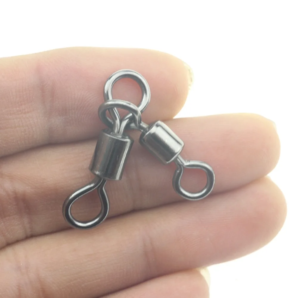 Sea Boat Swivels Fishing Crossline 3 Way Swivel Fishing Swivel Rolling Triangle Joint Fishing Connector Fishingline Connector