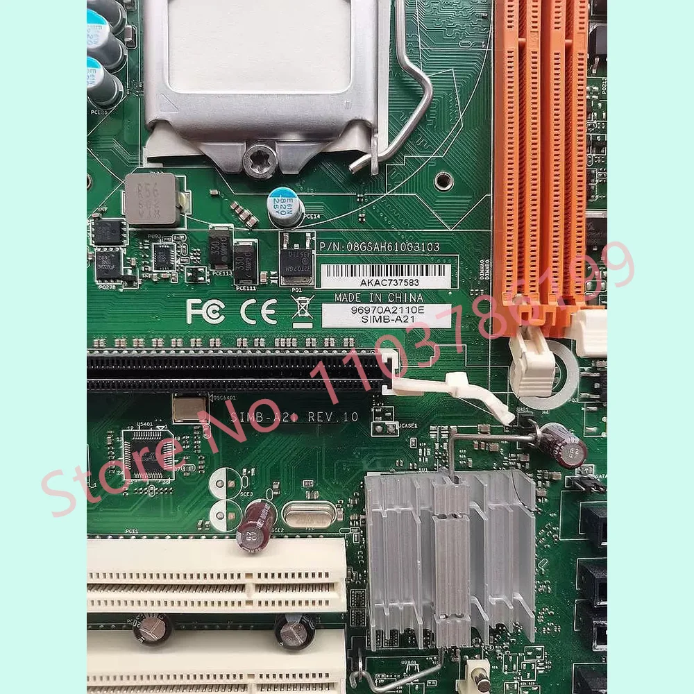 For Advantech Industrial Control Motherboard H61 SIMB-A21