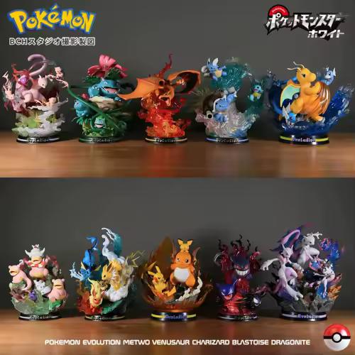 Pokemon Anime Figure  Vulpix Scenes Version Figurine Toys PVC Model Collection Dolls surprise box  mystery box  gift for a child - Image 5