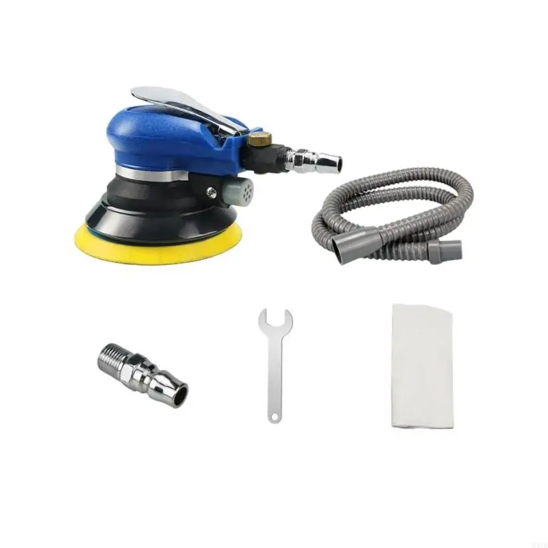 Variable Speed Air Sander Compact Body 5/6 Inch Grinding Workshop Air Tool Suitable With Automotive Tool M4YD