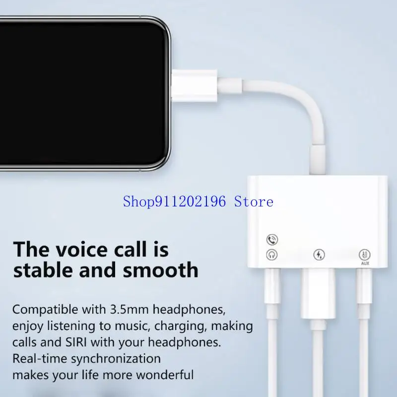 P82A 3 في 1USB C إلى كارت الصوت Type-C محول صوت ستيريو خارجي محول التوصيل والتشغيل لا حاجة للسائقين محول 3 #2