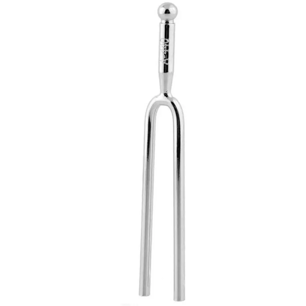 

A Tone 440 Hz 440Hz Tuning Fork Tunning Stainless Steel Guitar Tuner Silver Standard Violin Tuning Fork Music Teaching Aids
