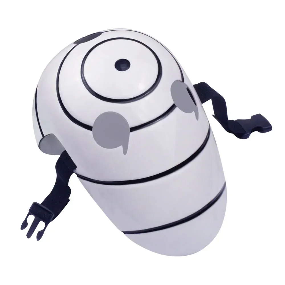 Косплей Аниме ниндзя Акацуки Обито Masker унисекс маскарадный костюм вечерние Хэллоуин разборные маскарадные изделия костум аксессуары