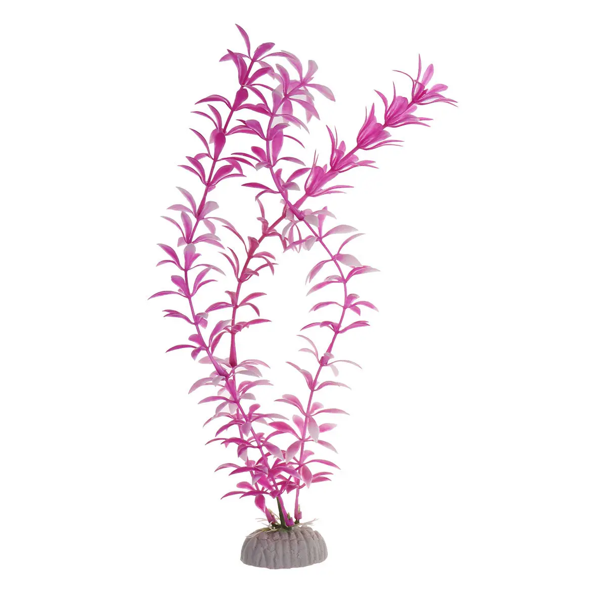 Premium Fake Flower Decor for Aquarium Fishbowl Plastic Plan
