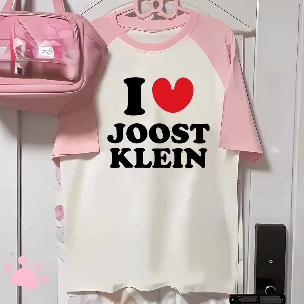 i Love Joost Klein top women manga soft fabric quick dry t-shirts girl manga harajuku streetwear clothes