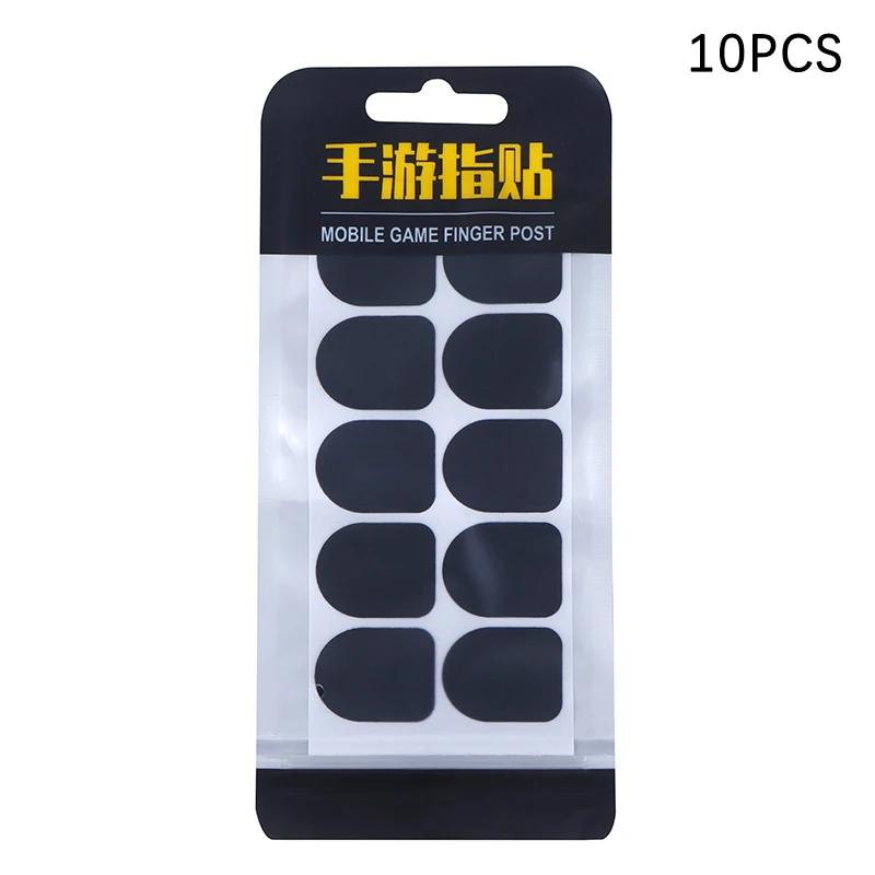 10Pcs Mobile Game Finger Stickers Sweat-Proof Breathable, Full Touch Screen Contact Stickers for Gaming