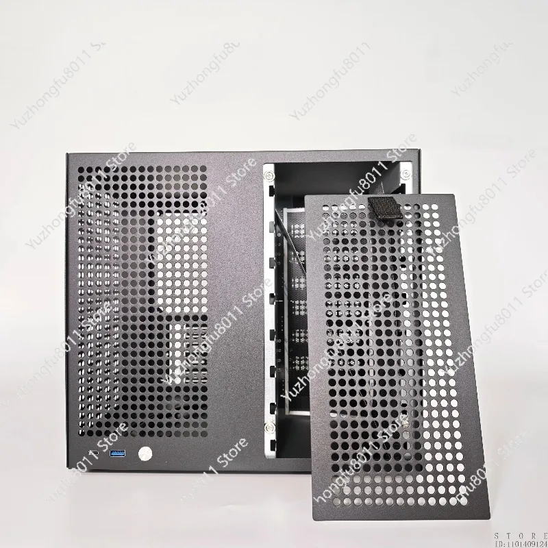 

8 Bay Nas Chassis with Backplane Sagittarius ATX Power Supply, MATX Motherboard, Full-height PCIe Slot