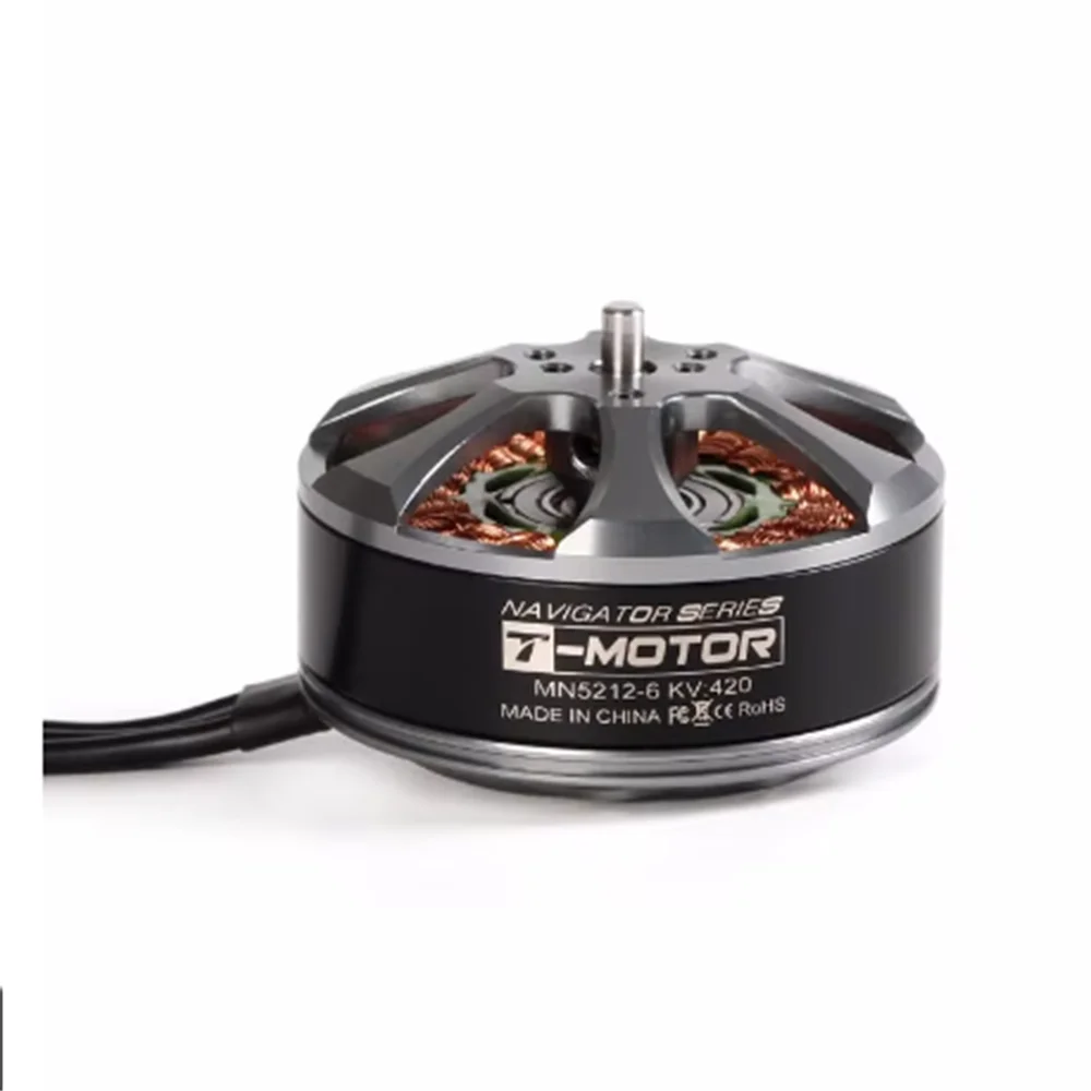 

MN5212 T-MOTOR KV340 KV420 Brushless Motor Support Lithium Battery4-8S Maximum Power840W 1440W Maximum Current35A 60A