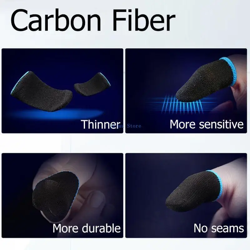 Controlador jogo capa dedo 583d para Sweat Proof Non Scratch sensível