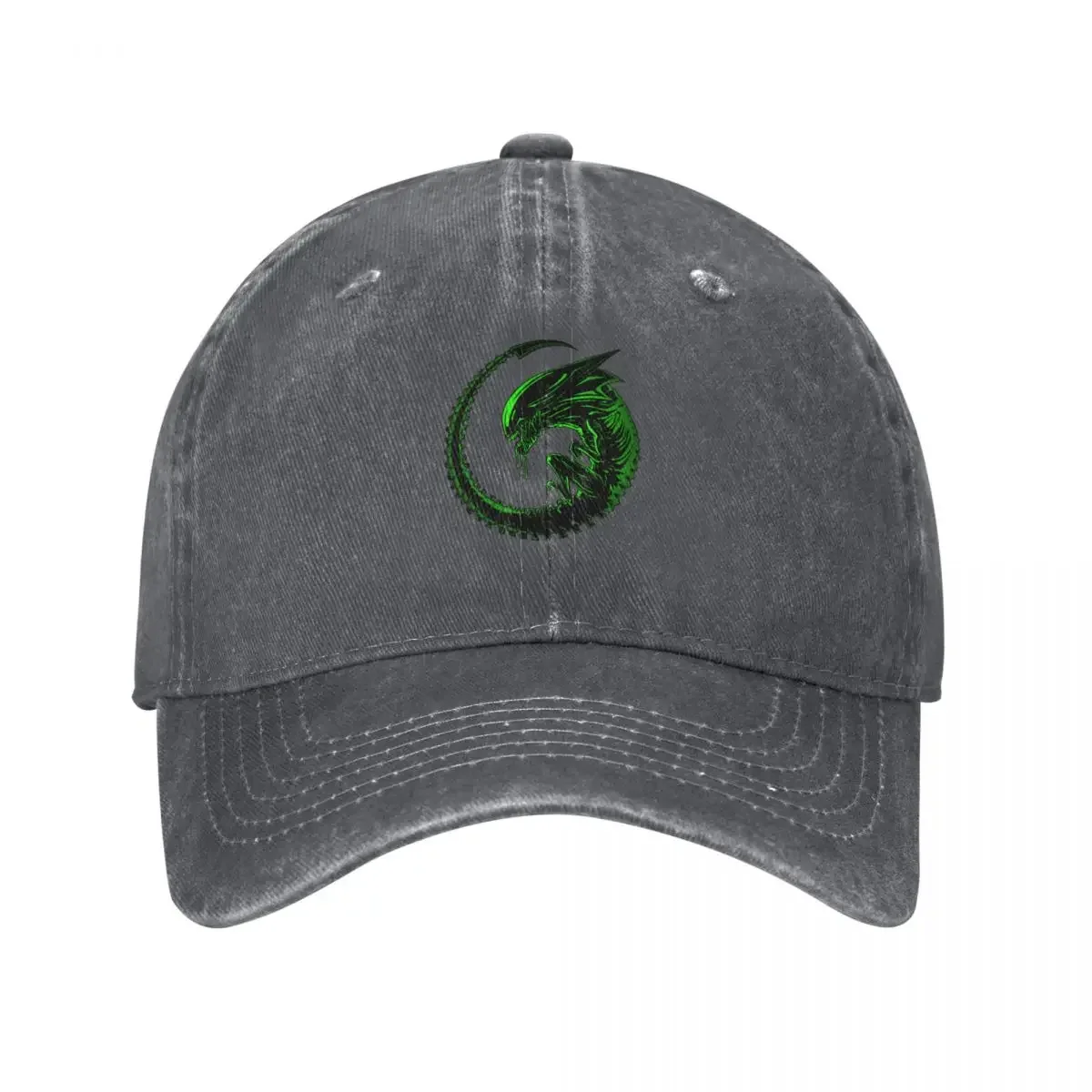 Xenomorph From The Famous Movie Baseball Cap Snapback Cap Golf Cap Rave derby hat Hats For Men Women's