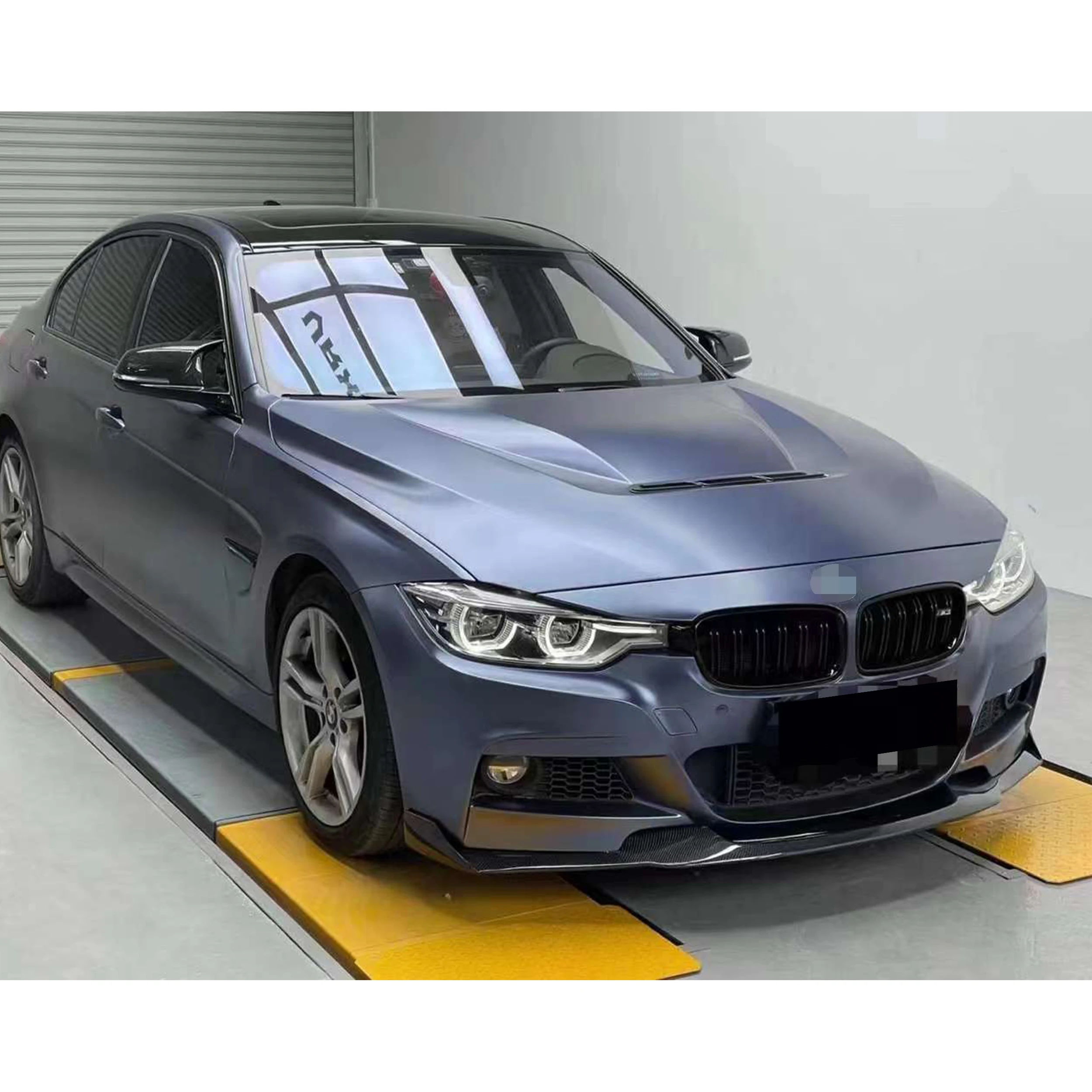 Kap serat karbon gaya CS untuk 2012-2016 BMW 3 SERIES F30 F35