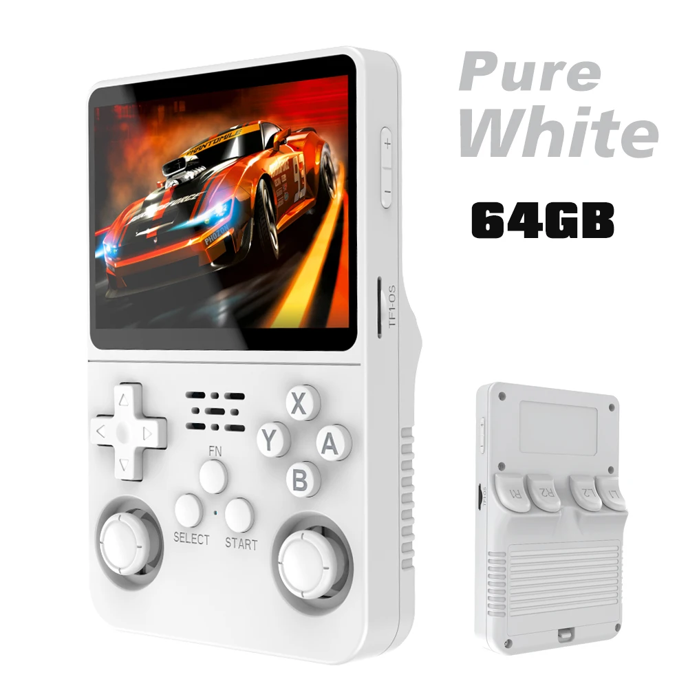 BOYHOM 256G/128G/64G R36S ARKOS 2,0 Retro Handheld Spielkonsole 3,5'' IPS bildschirm, tragbare Tasche Spiel Player für kinder geschenk