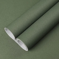 55cm Wide Matte Solid Color Wallpaper DIY Self-Adhesive Room Parlor Bedroom TV Wall Sticker Furniture Waterproof Film Decor