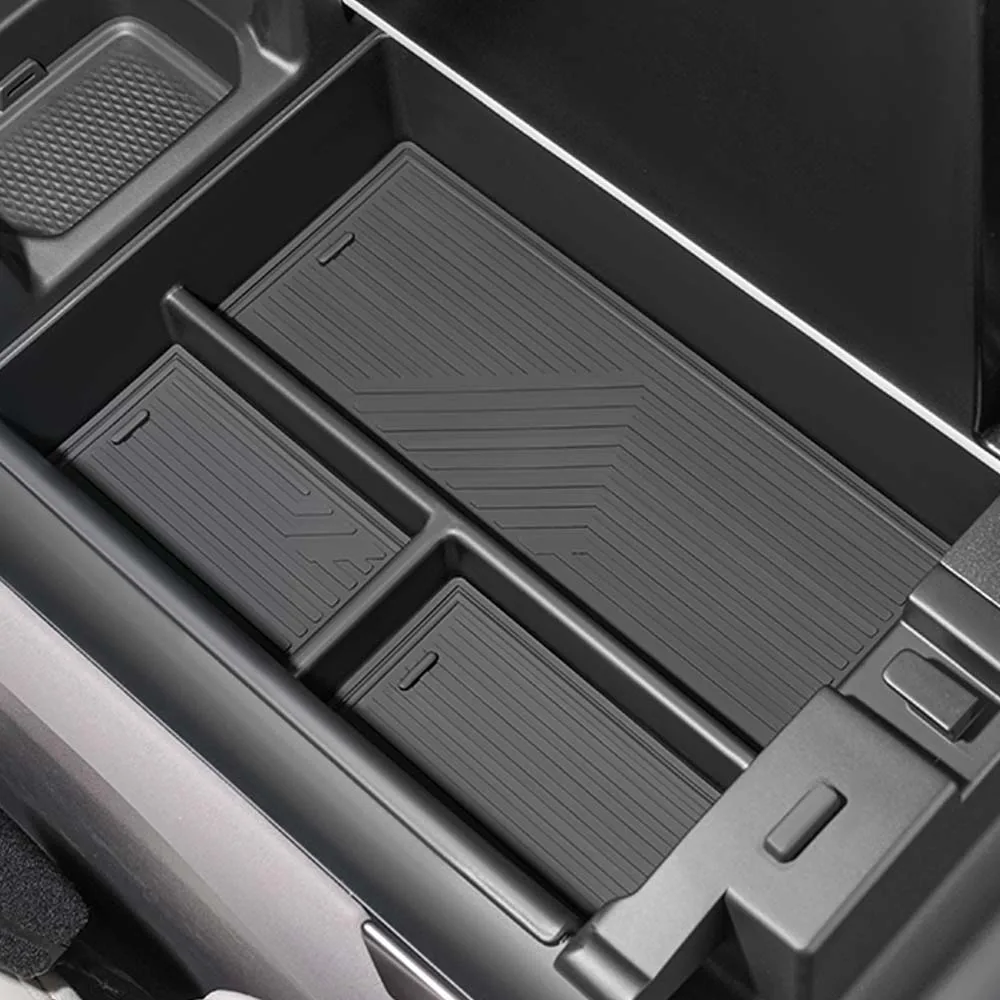 Cars Accessories Center console armrest storage box For Zeekr 7X 2025-2026 Black Car Decoration Upgrade Modify A Car