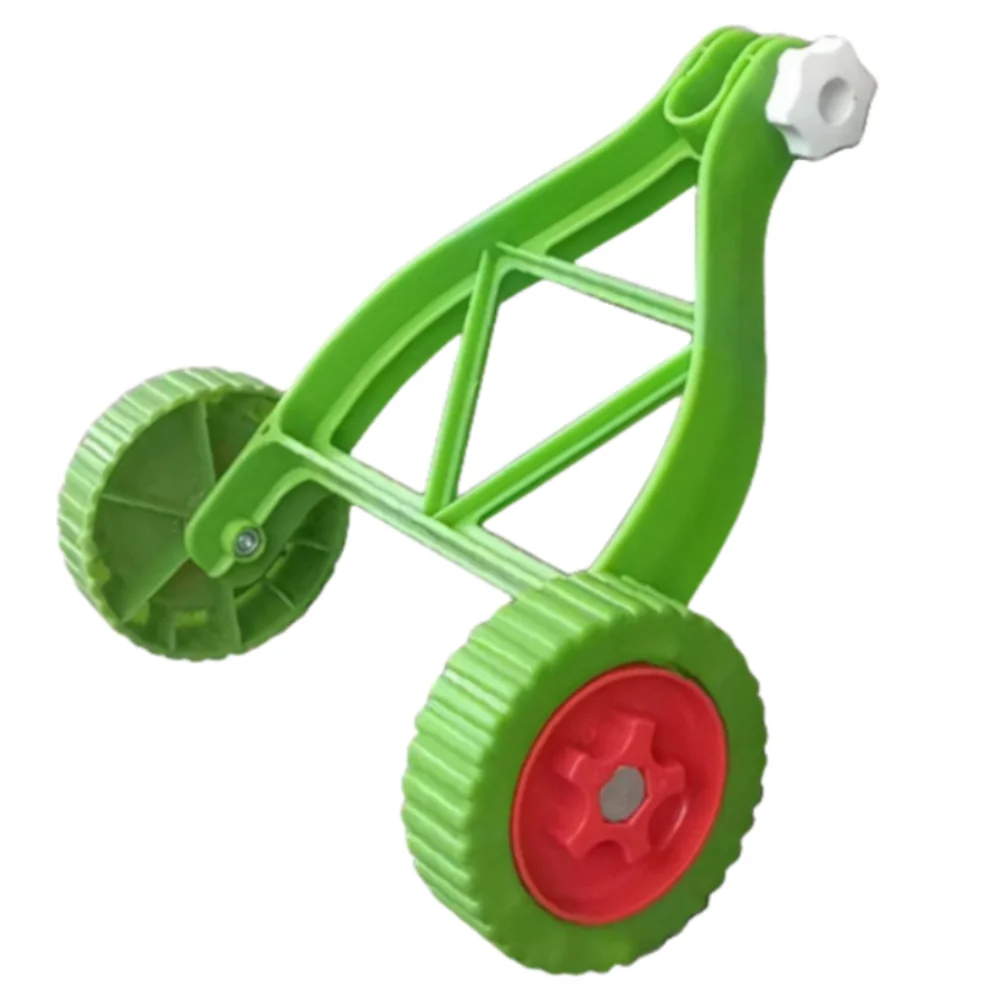 

Universal Lawn Mower Wheel Set Adjustable Stablize Mower Auxiliary Wheels Durable Save Effort Mower Wheel Attachment