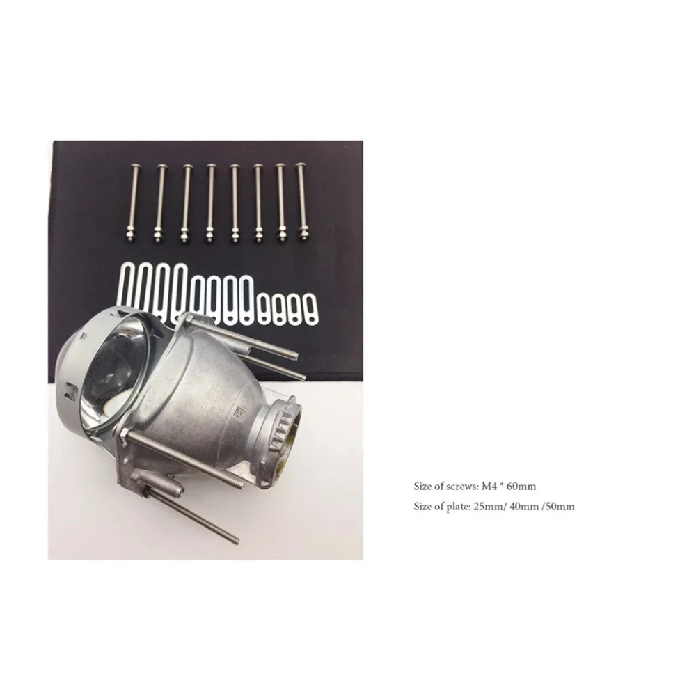 Modify Screws For Hella 3R G5/Koito Q5 LED Lens Connecting Plates For Bi-xenon Projector Lens Headlight Retrofit Tool Accessory