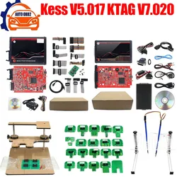 2023 KESS KTAG 2.80 EU KTAG merah V7.020 4 LED 2.25 SW Online KESS V5.017 K-TAG 7.020 Master KESS 5.017 OBD2 Tuning ECU Programm