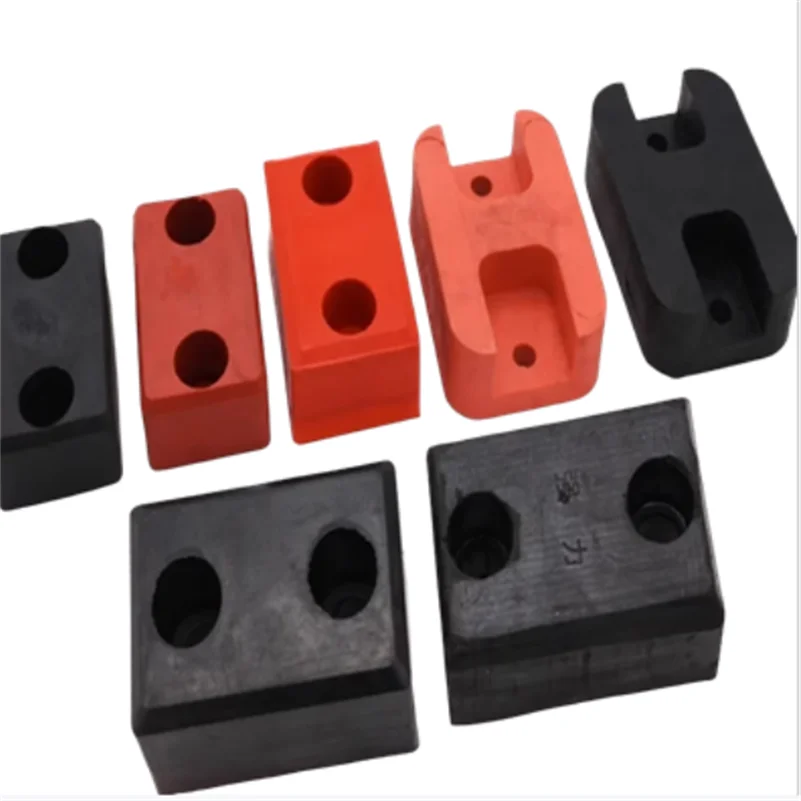 

Single Beam Crane Traveling Polyurethane Buffer Rubber Block End Collision Head Anti-Collision Damping Block