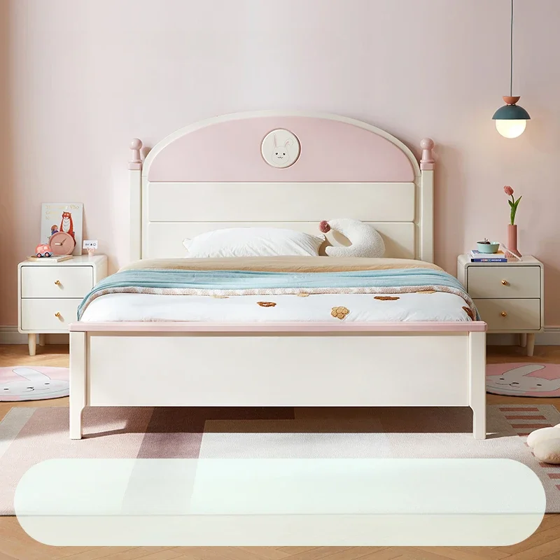 Baby Bassinets Low Loft Bed Multifunctional Bunk Beds Child Hut Twin Care Tools Girl Boy Toddler Pink Kids Lіko Furniture Luxury