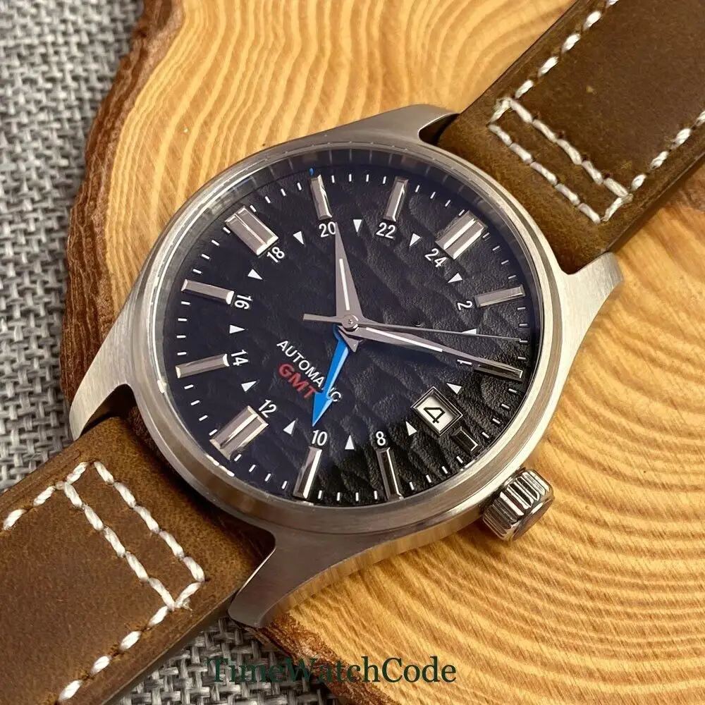 Tandorio Diving Automatic Men's Watch NH34 Movt 39mm Sapphire Glass Black Dial