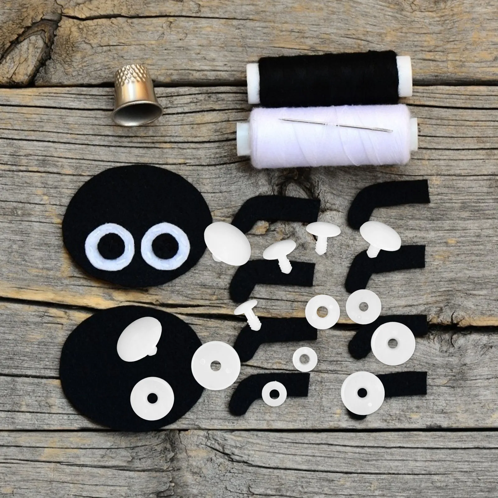 

Набор пластиковых подвижных шарниров для изготовления животных-кукол своими руками, соединители для рукоделия, комплектующие для создания кукол