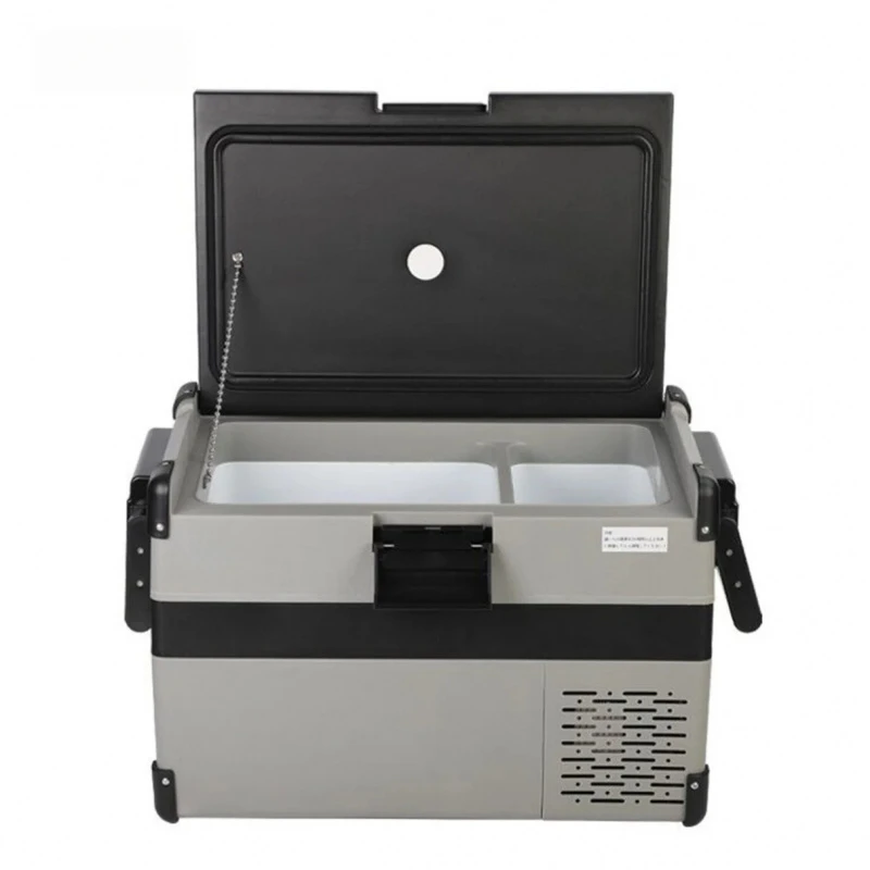 Heavy Duty 32L Portable Car Fridge Freezer Compressor Screen 12V 24V Truck SUV Camping Parts