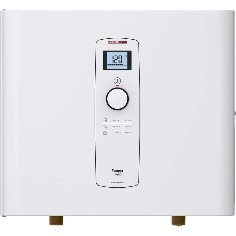 Scaldabagno senza serbatoio Stiebel Eltron-Tempra 20 Trend-elettrico, acqua calda su richiesta, Eco