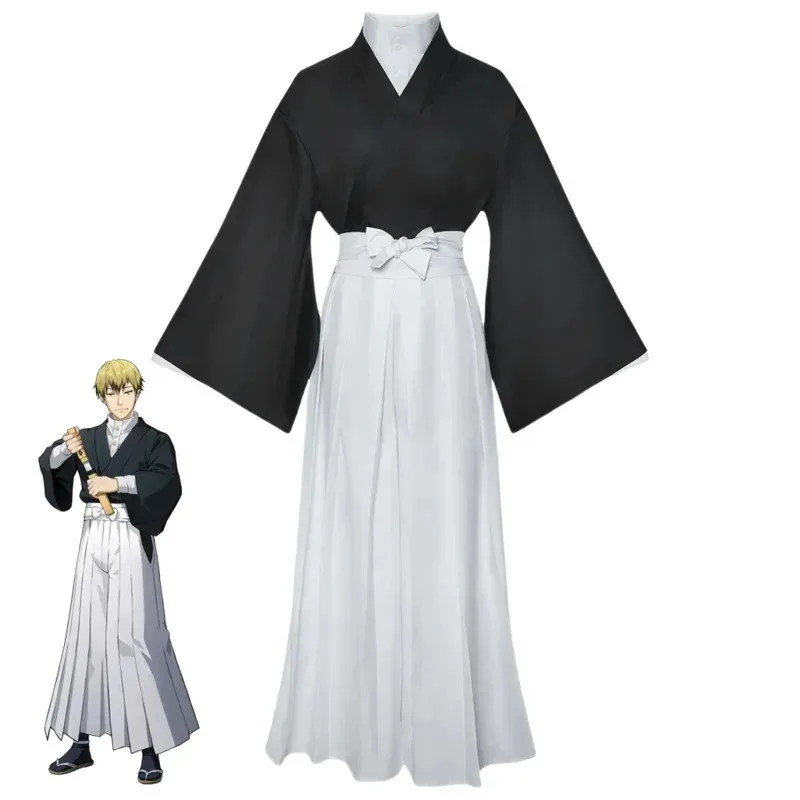 Disfraz de Anime nuevo JJK Zenin Naoya, falda tipo kimono japonés, abrigo de manga larga, peluca, traje de Halloween y Navidad para hombre, 2026 ★ ☆ ❤ ★ ☆