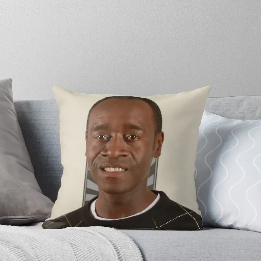 Don Cheadle - Agony Throw Pillow Luxury Pillow Case Decorative Cushion luxury sofa pillows Pillow Covers Decorative