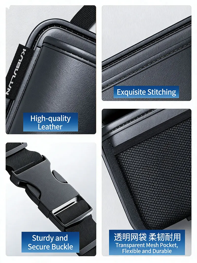 Leather Trunk Organizer Bag 4