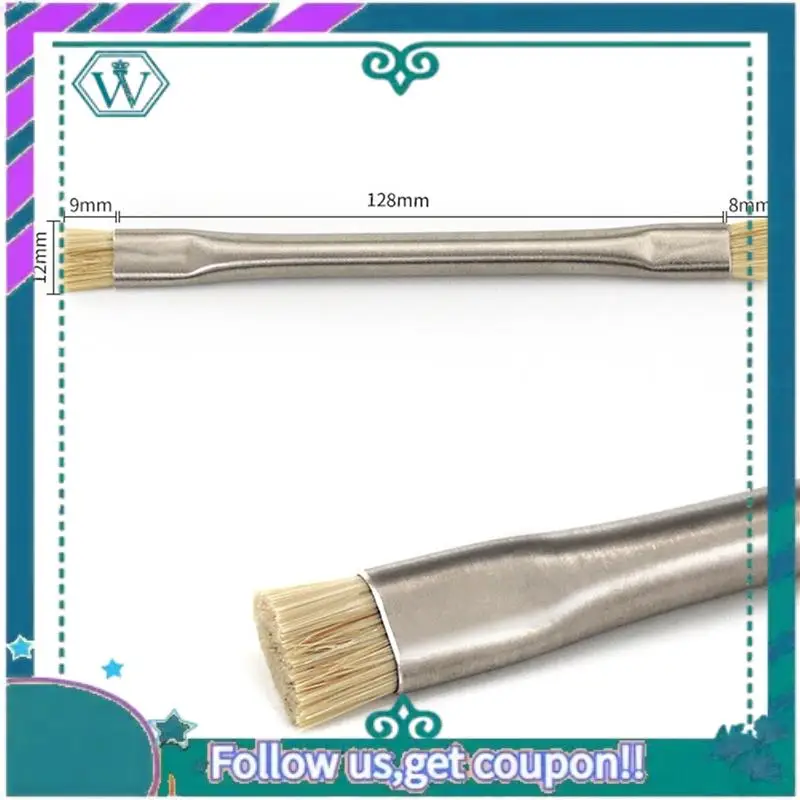 A75Q-2Pcs Anti-Static Brush ESD Safe Motherboard Cleaning Tools ESD Safety Brush For Mobile Phone PCB Electronic Repair Tools