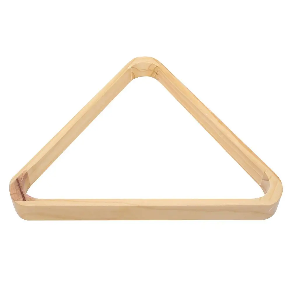 

Triangular Pool Ball Rack Standard Size Billiards Frame Cue Sports Accessory