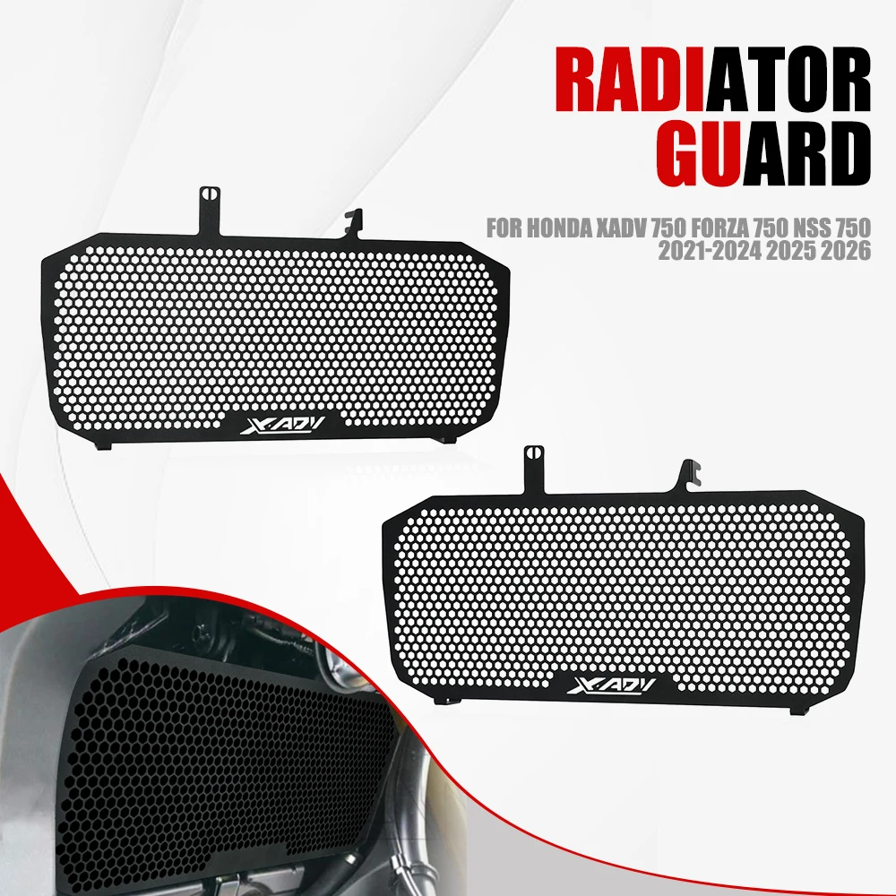 

For Honda XADV 750 X-ADV 750 Forza 750 NSS 750 2021-2024 2025 2026 Motorcycle Radiator Grille Guard Protection Radiator Guard