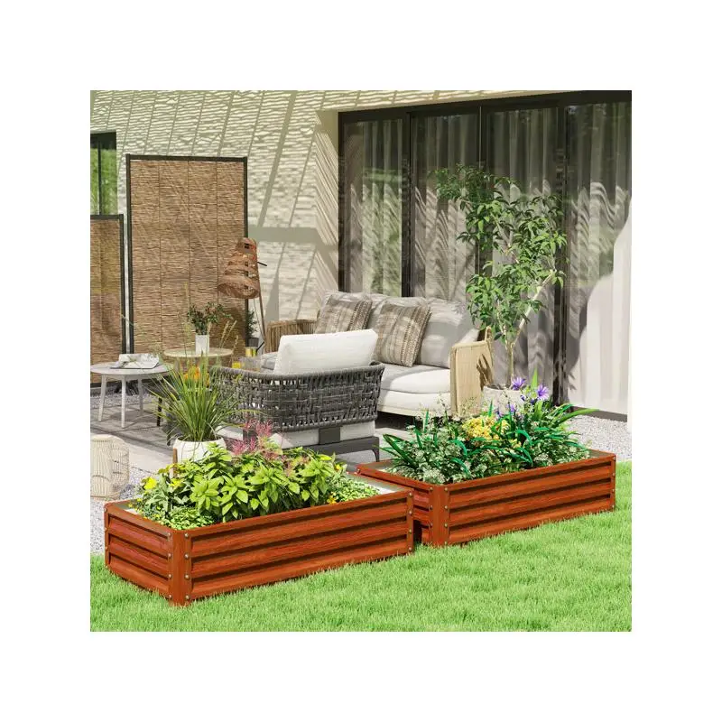 Garden Bed for Planting - Raised Vegetable Planter for Outdoor Gardening, Durable & Easy-Assembly, Perfect for Home Gardening,