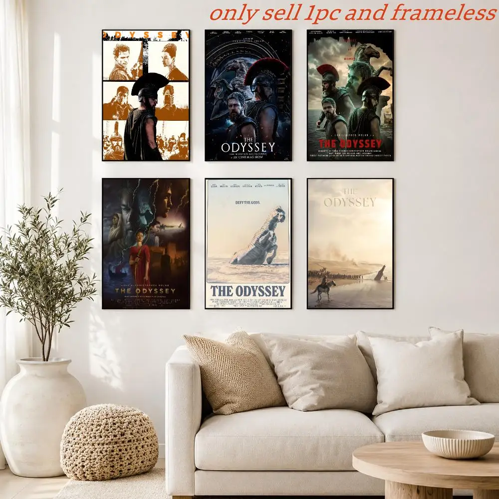 Classic Epic Film T-The OdysseyS Poster Aesthetic Painting Wall Art Poster Home Bedroom Living Room Decor