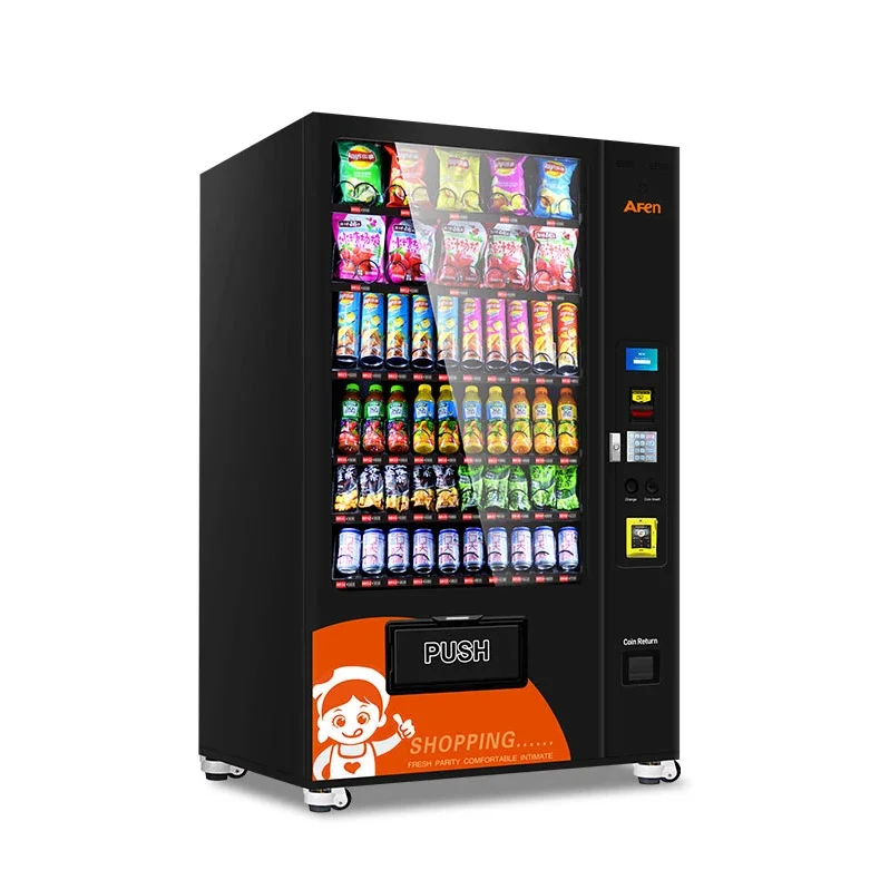 AFEN Hot Selling Snack Drinks Smart Auto Combo Vending Machine